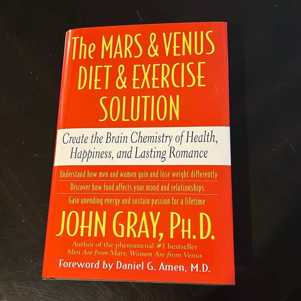 NWT “The Mars & Venus Diet & Exercise”Solution book.